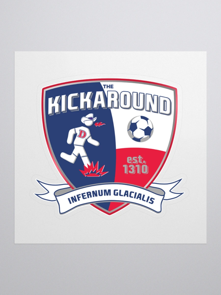 KickAround Crest Sticker product image (1)