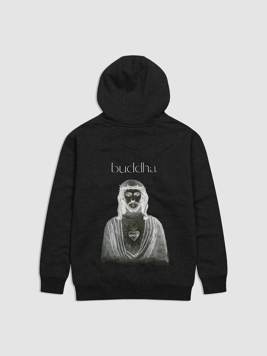 'buddha' inverted hoodie product image (2)