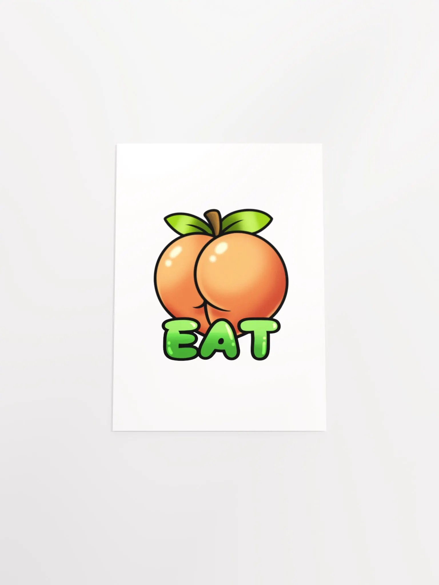 Eat Peach Poster product image (4)