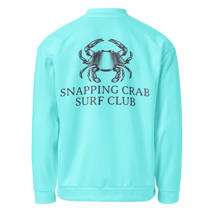 Snapping Crab Surf Club Men's Bomber Jacket product image (1)