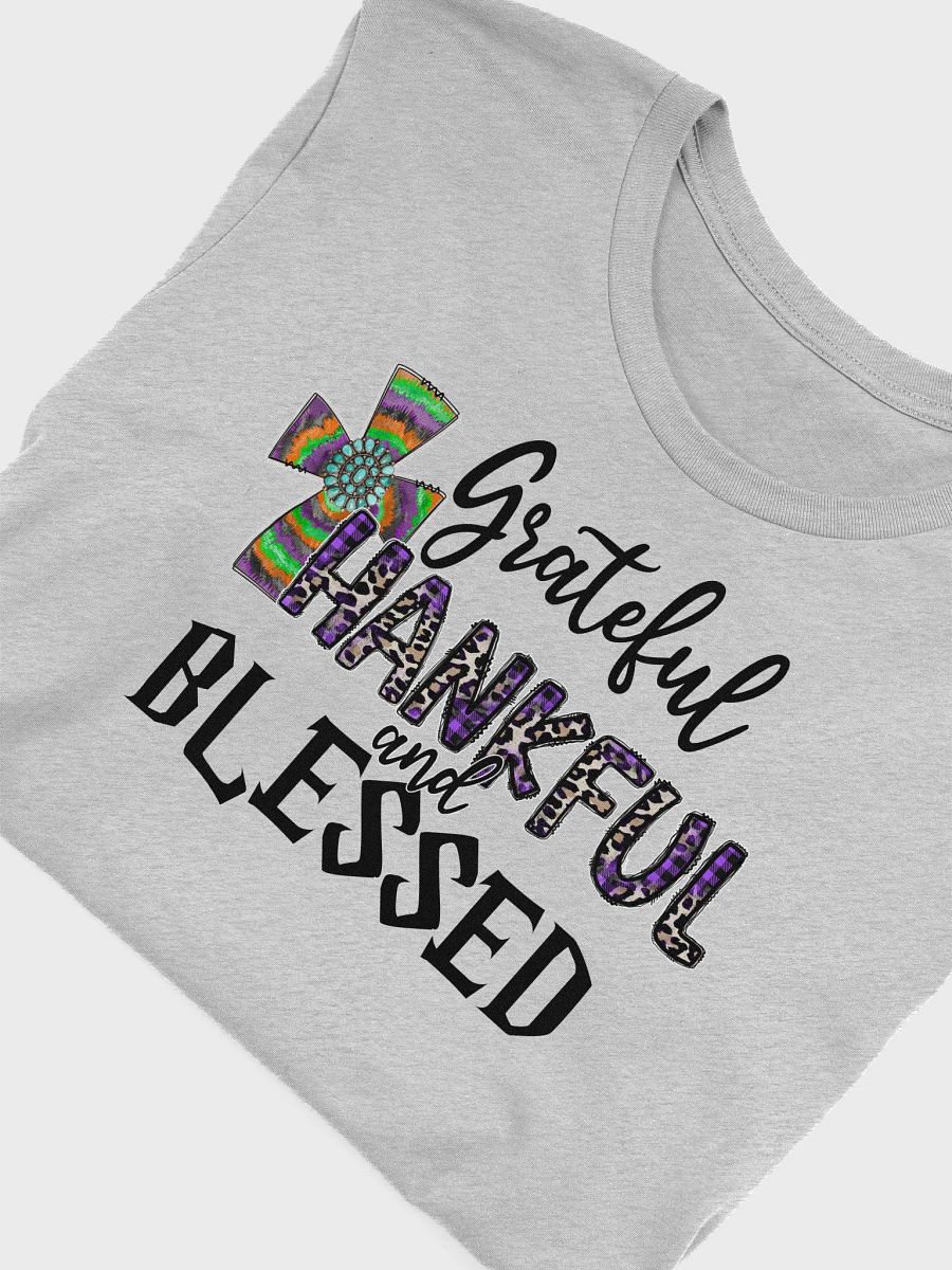 Grateful, Thankful & Blessed - Adult T-Shirt product image (9)