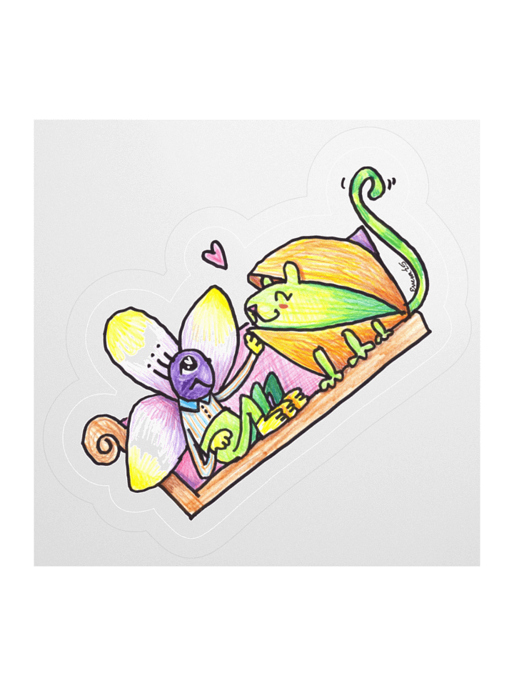 Orchid Pistachio Pie Sticker product image (1)