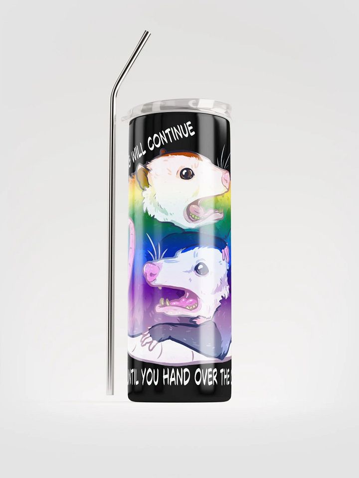 The screaming Continues until you hand over the coffee - pride opossums product image (1)