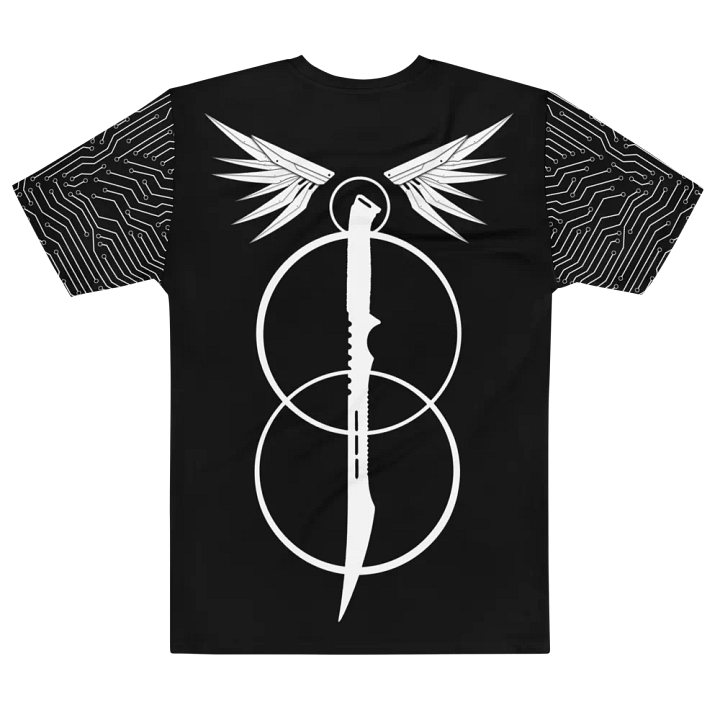 Mecha Warrior Breathable Tee - Black/White product image (1)