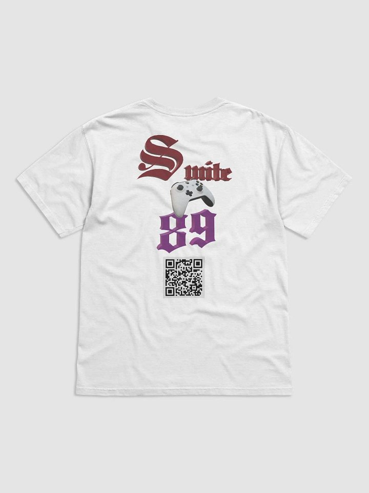 White Twitch QR Code Tee product image (2)