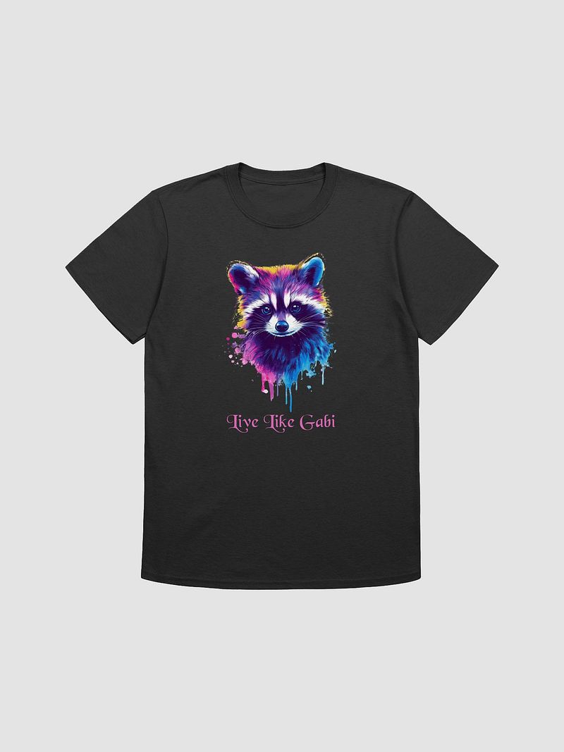 Vibrant Raccoon Art Unisex T-Shirt