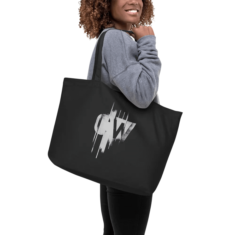 Abstract Persona 005 (Black) (Organic Cotton Tote) product image (9)