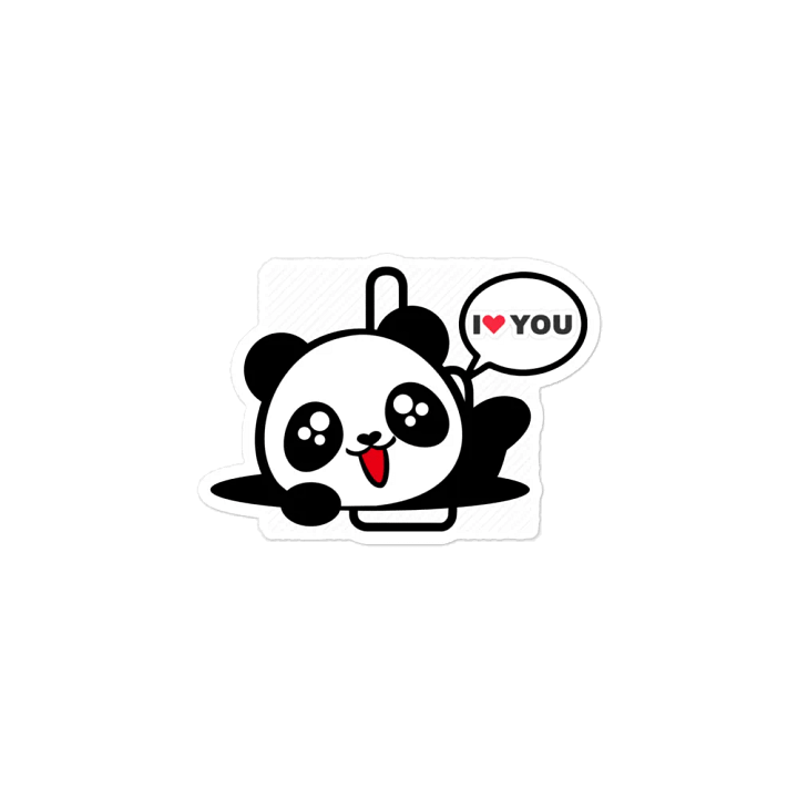 Panda Loves You Magnet product image (2)