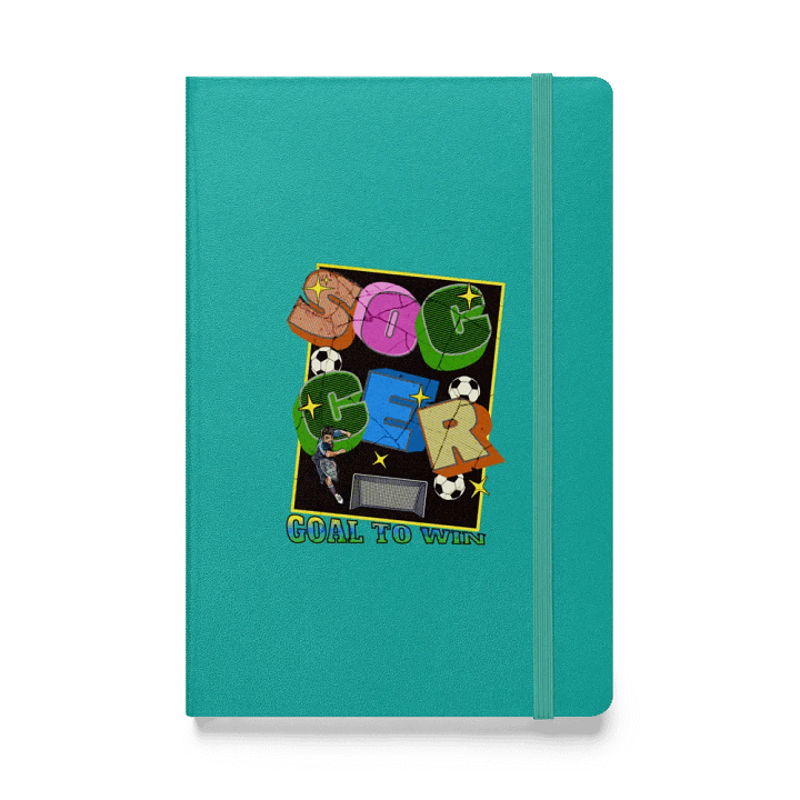 Goal To Win Soccer Spirit Hardcover Journal product image (1)
