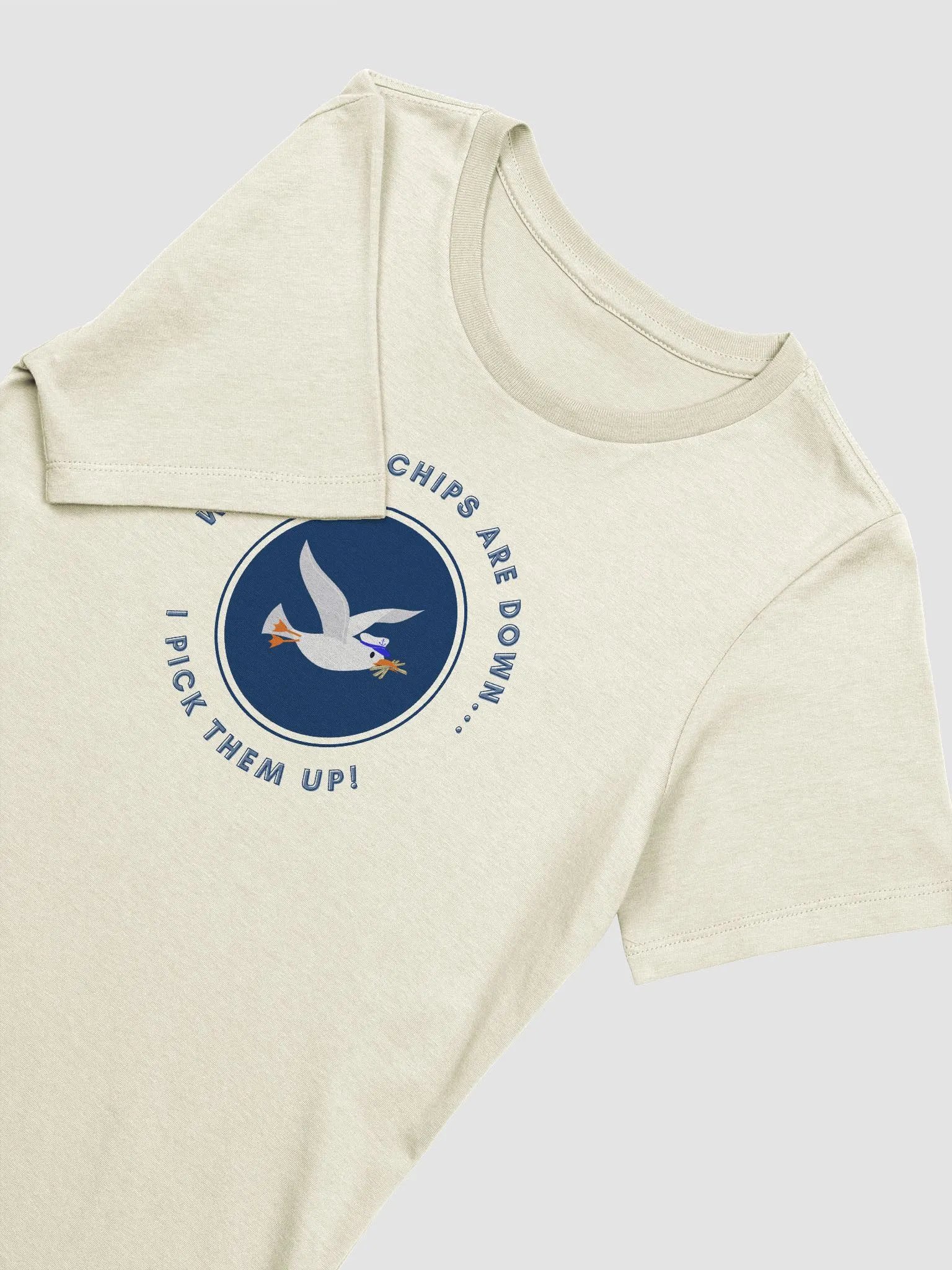 When the Chips are Down I Pick Them Up! Supersoft Relaxed T-shirt product image (12)