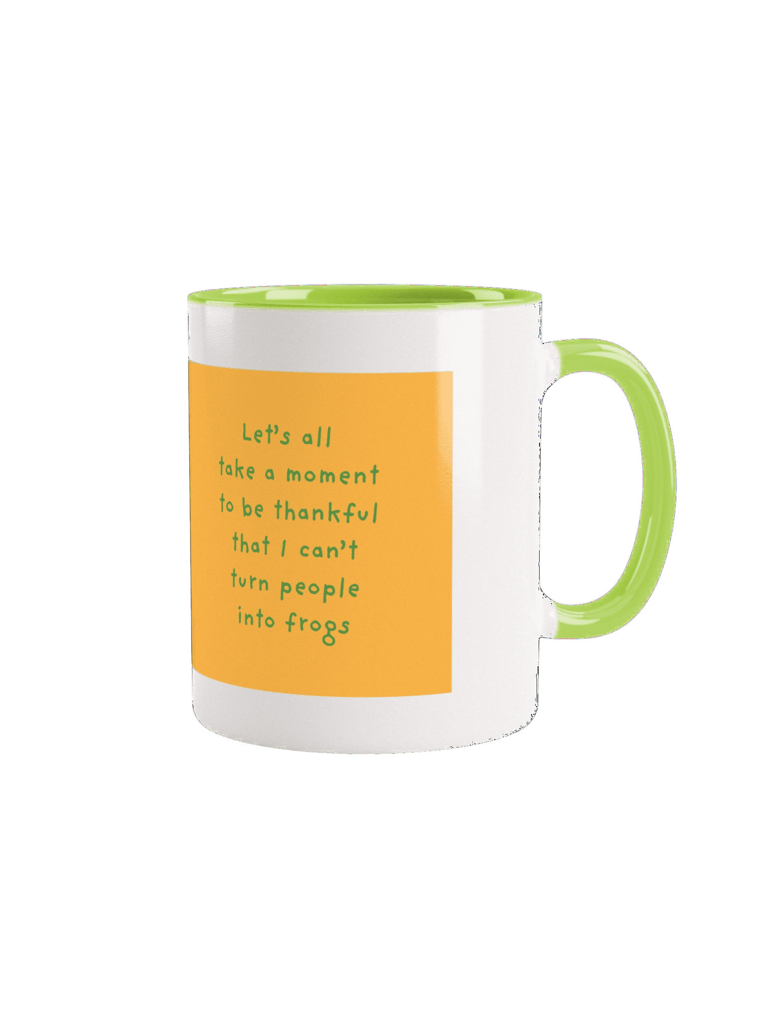 Witty Frog Ceramic Mug product image (1)