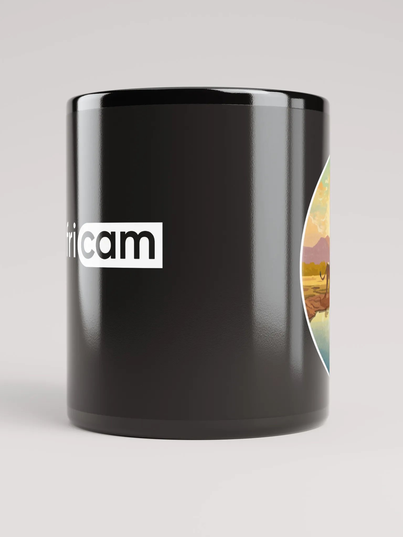Lion Mug (Black) product image (5)
