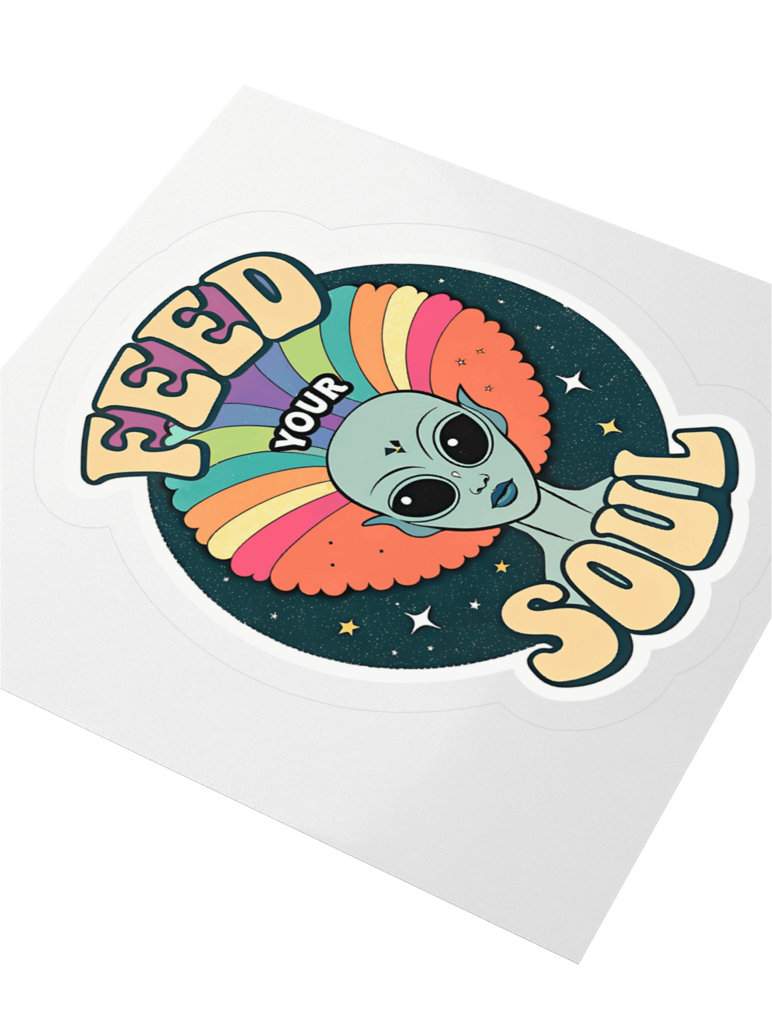 Cosmic Soul Kiss Cut Stickers product image (7)