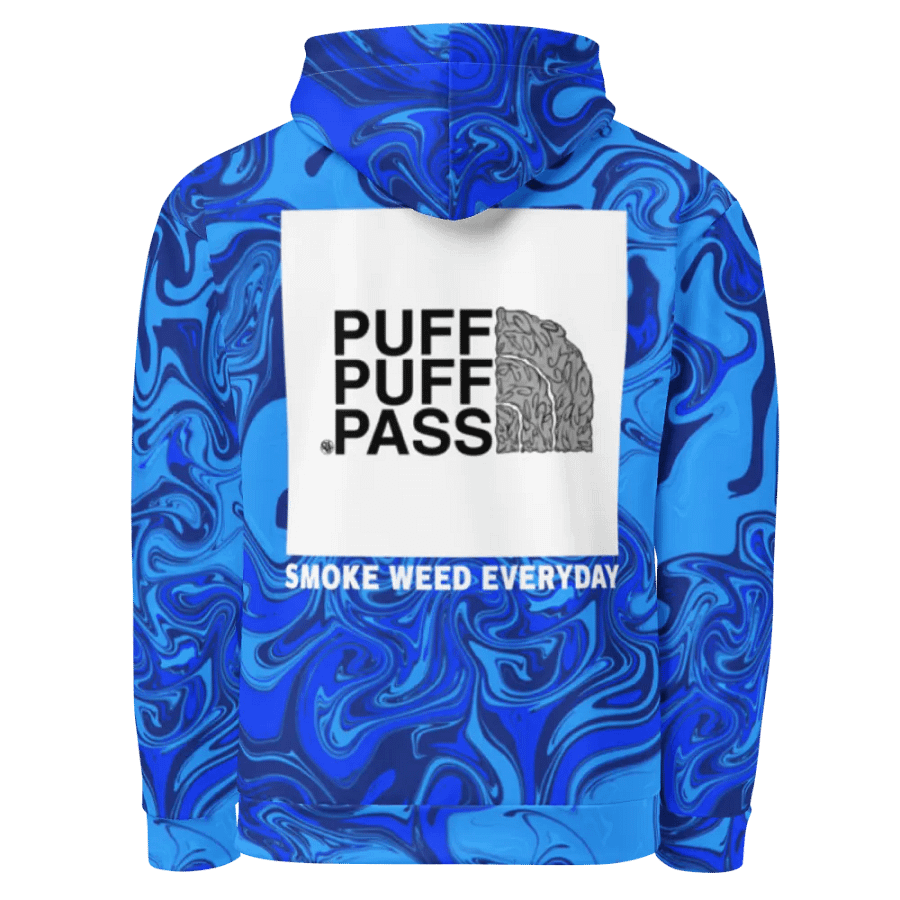 Puff Puff Pass High-Dye Hoodie product image (2)
