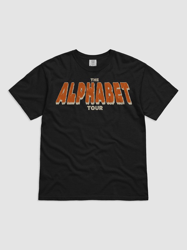 Alphabet Tour (back) Tee product image (1)