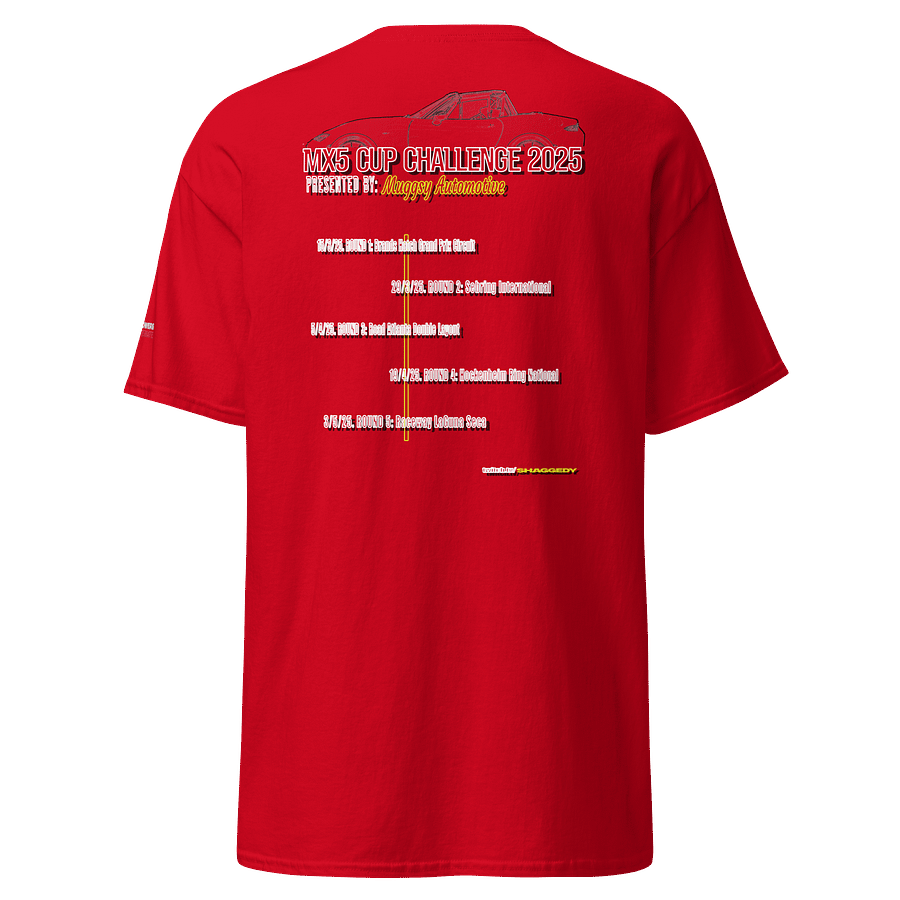 MX5 Cup Challenge Tee (Red) product image (1)
