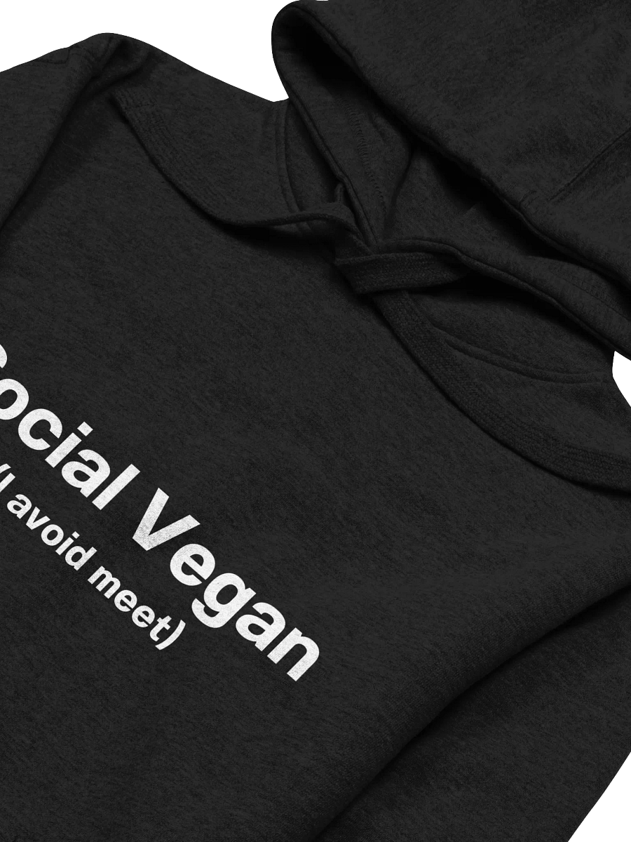 Social Vegan (I avoid meet) Unisex Hoodie product image (37)