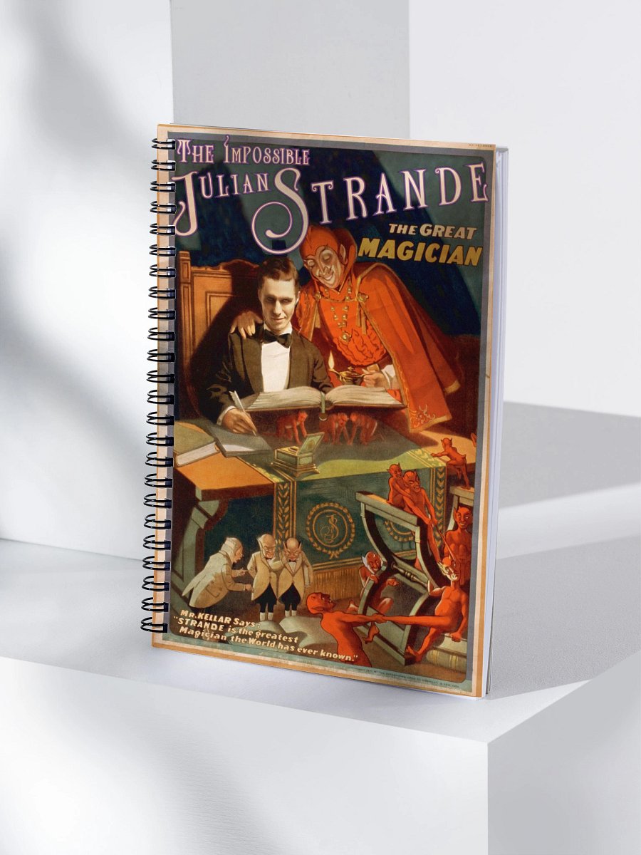 Julian Strande Poster Spiral Bound Notebook product image (4)