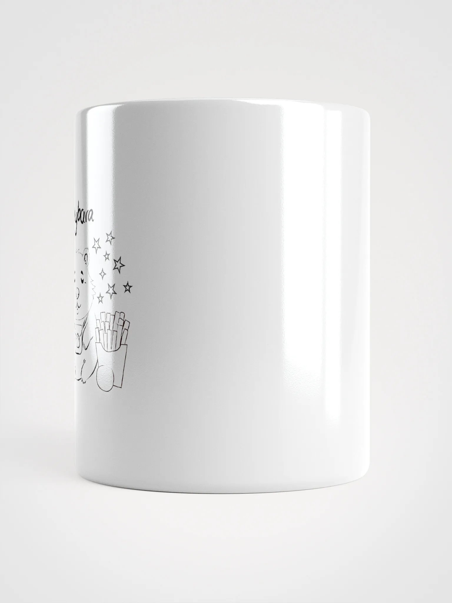 Capybara's Lunch Break Ceramic Mug product image (14)