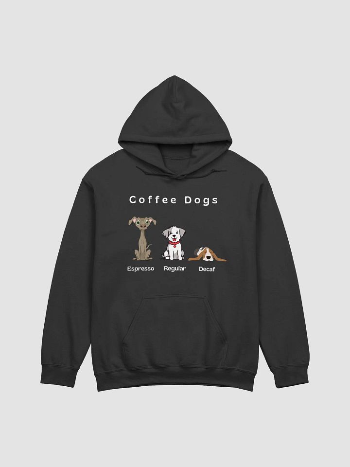 Adorable Cartoon Dog Trio Hoodie product image (1)