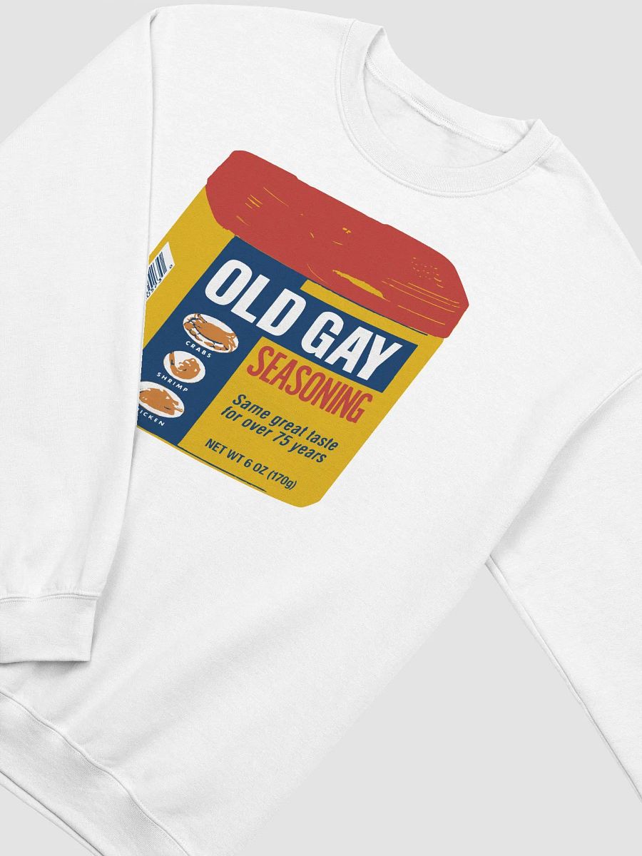Old Gay Sweatshirt 🦀 White product image (3)