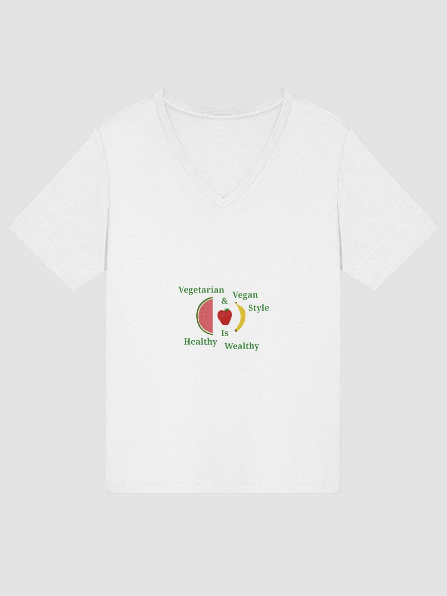 Healthy Wealthy V-Neck Tee product image (3)