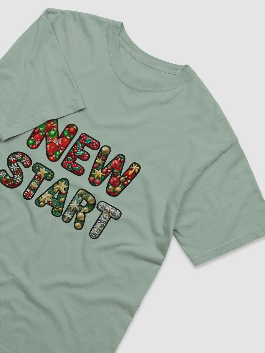 Festive Holiday 'NEW START' T-Shirt product image (5)