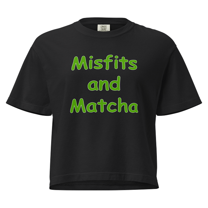Women's Misfits and Matcha Boxy Tee product image (1)