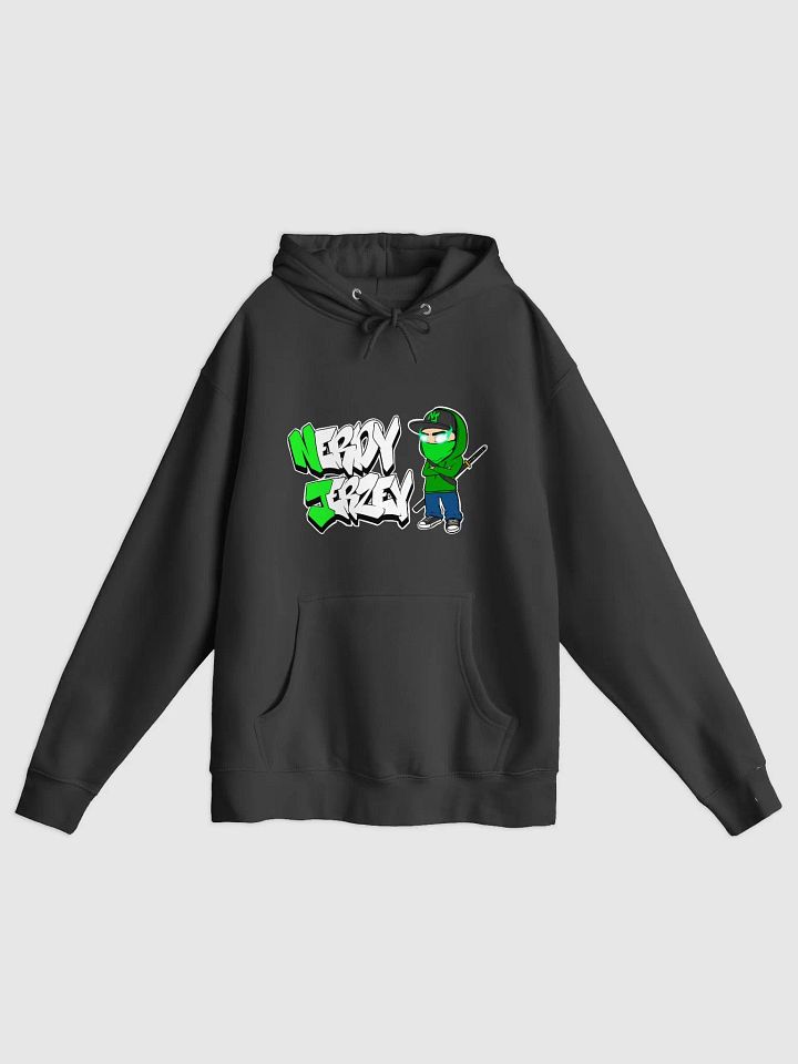 Nerdy Jerzey w Ninja Greedy Pull Over Hoodie product image (1)