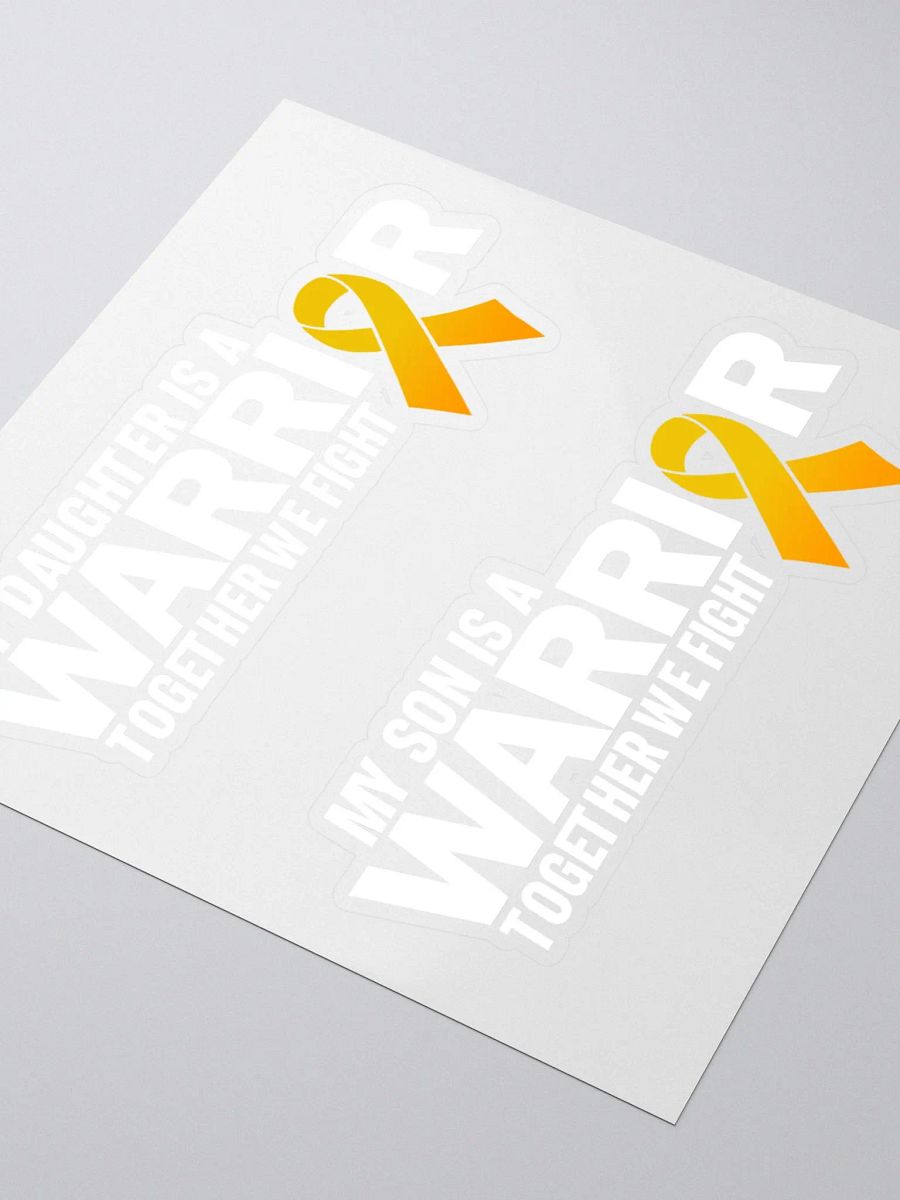 Childhood cancer Warrior Decals product image (11)