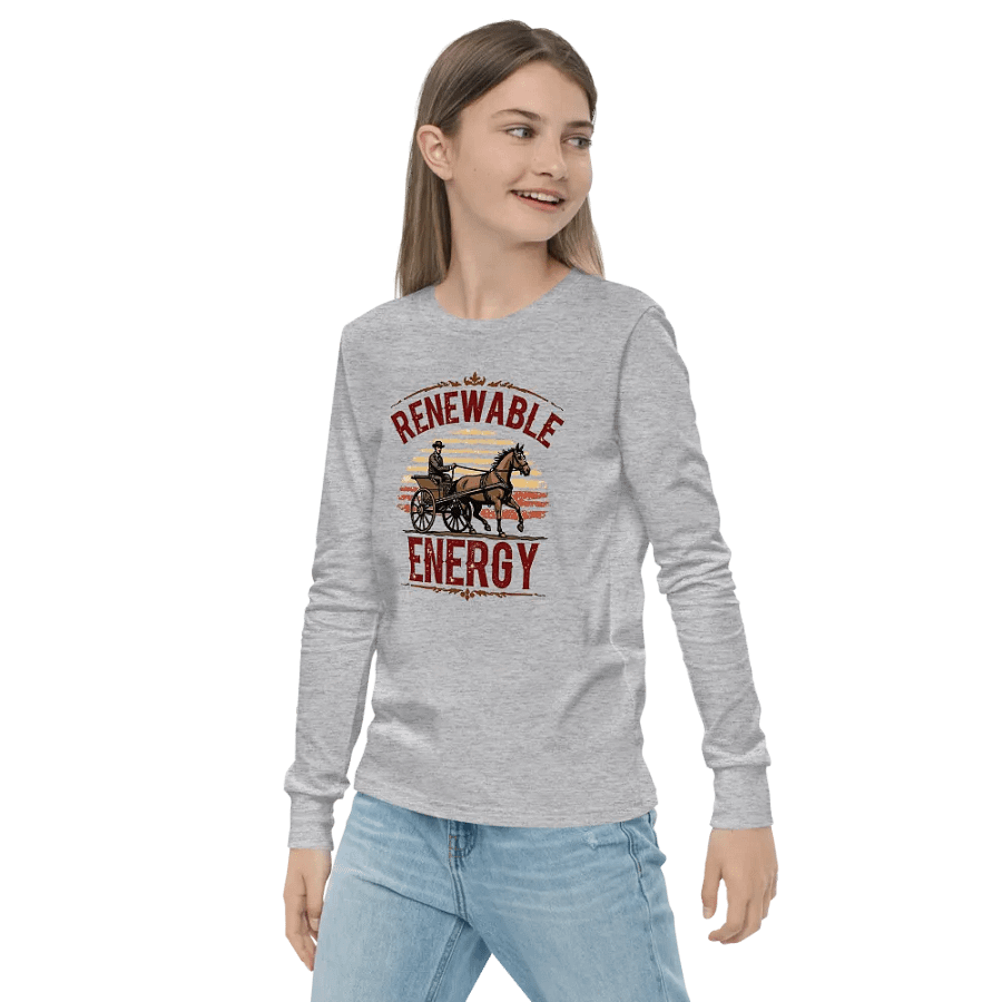 Renewable Energy Vintage Carriage Long Sleeve Tee product image (10)