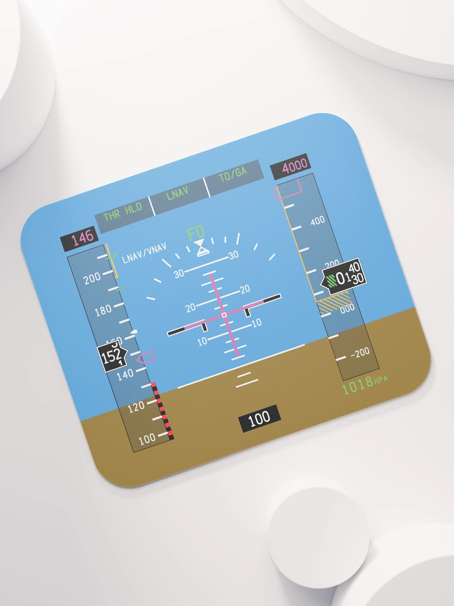 Primary Flight Display Mouse Pad product image (7)