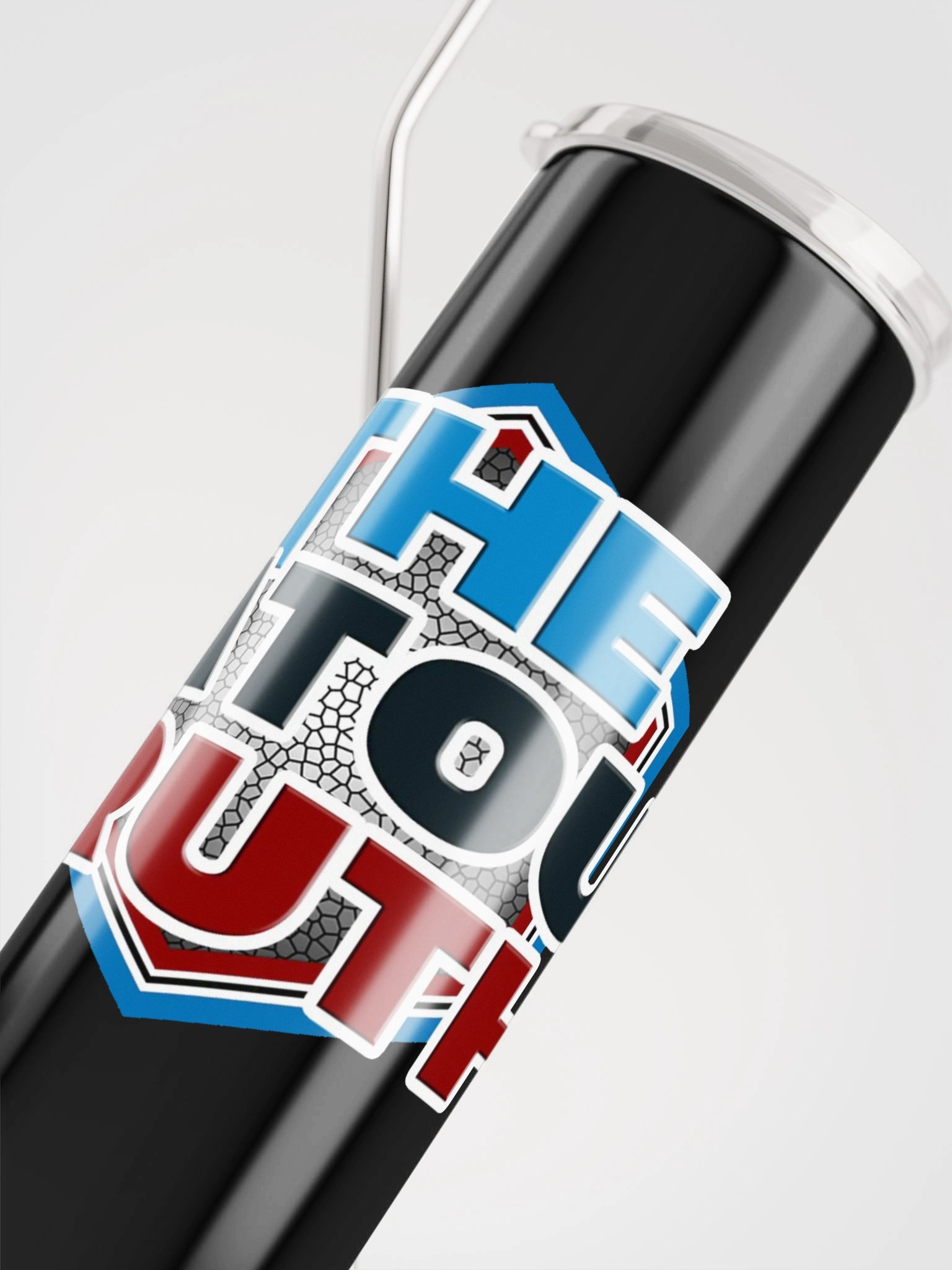 TFOT Blue Hex Stainless Straw Tumbler product image (2)