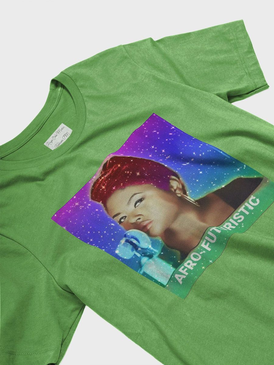 Afro-Futuristic T Shirt Green product image (3)