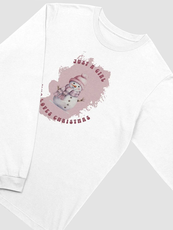 Just a Girl Long Sleeve Tee product image (2)