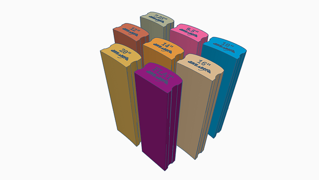 All Guitar Making Templates (3D Print Files)