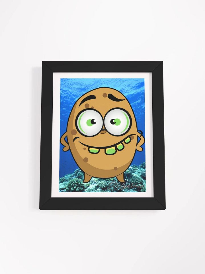 Quirky Underwater Delight Framed Poster product image (1)