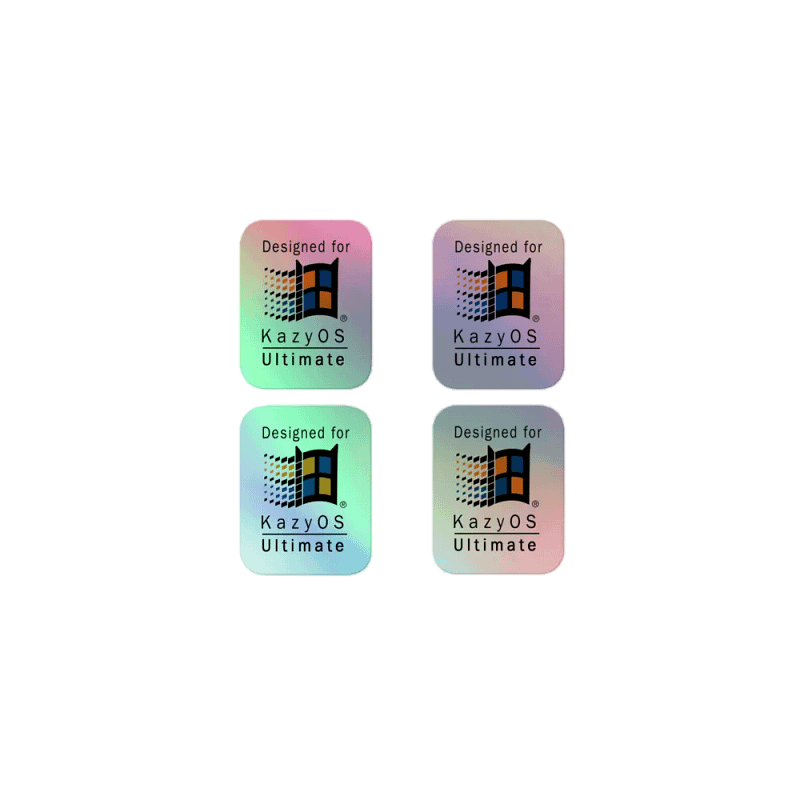 KazyOS Stickers