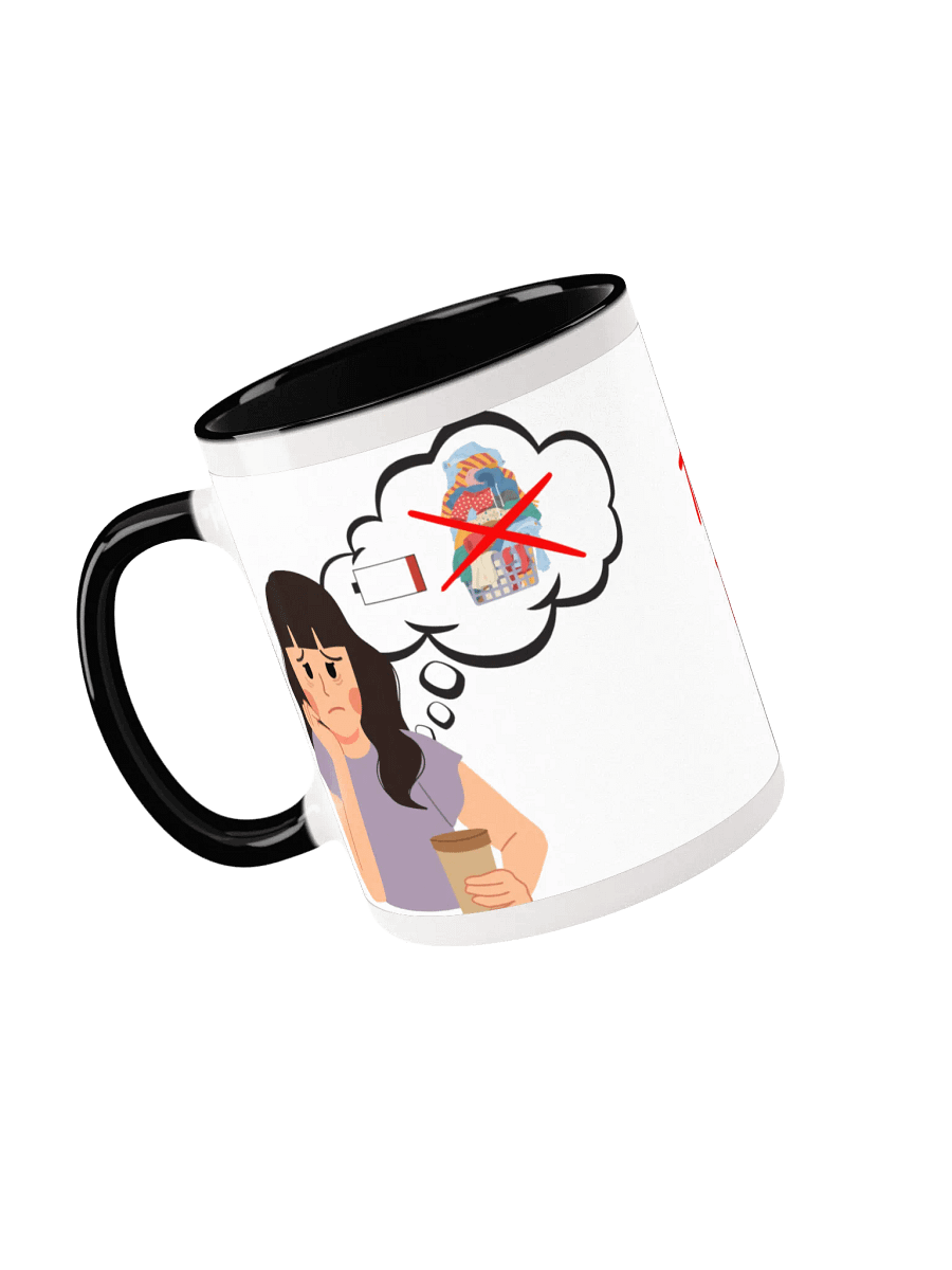 Too Tired to Care – Chaos Mug product image (19)