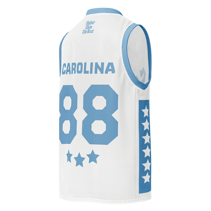 Satellite Society Basketball Jersey (Tar Heel White) Away product image (2)