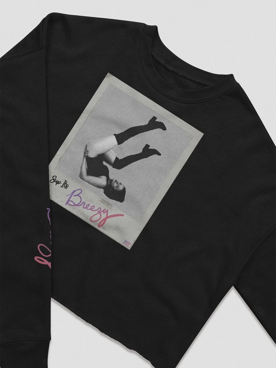 Breezy Polaroid Cropped Sweater! product image (2)