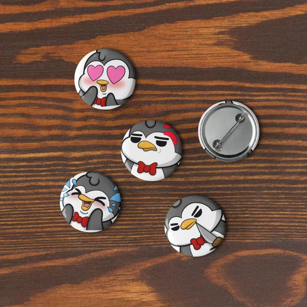 Lil' Guys! - Twitch Emotes Button Set product image (1)