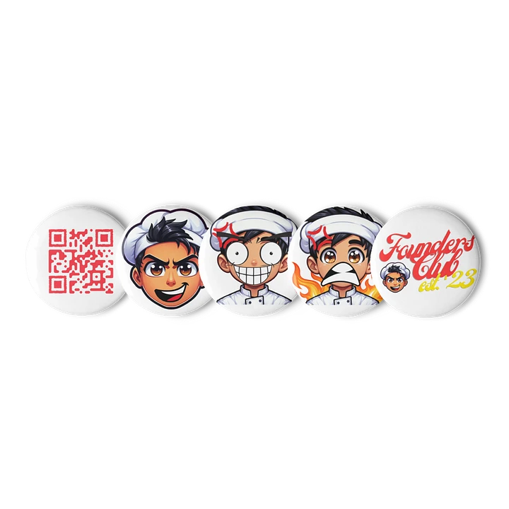 IAMKIDTV X FOUNDERS CLUB PIN PACK product image (1)