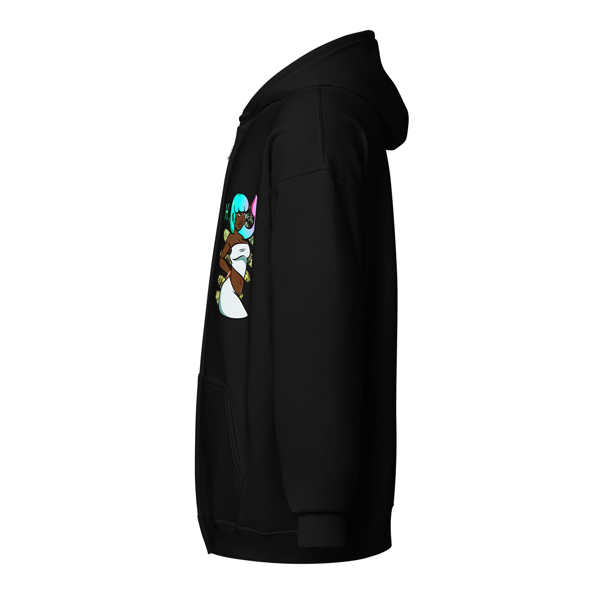 ZODIAC COLLECTION - PISCES UNISEX ZIP-UP product image (9)