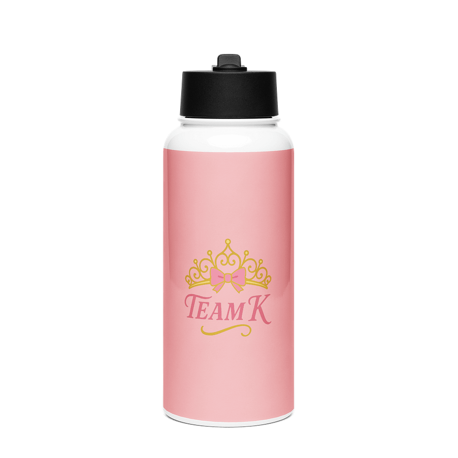 Team K (V-1) Stainless Steel Water Bottle with a Straw Lid product image (1)