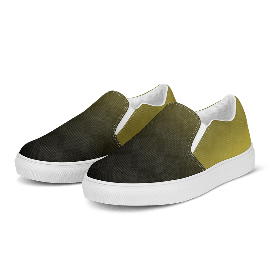 Sunset Geometry Women's Slip-On Shoes product image (3)