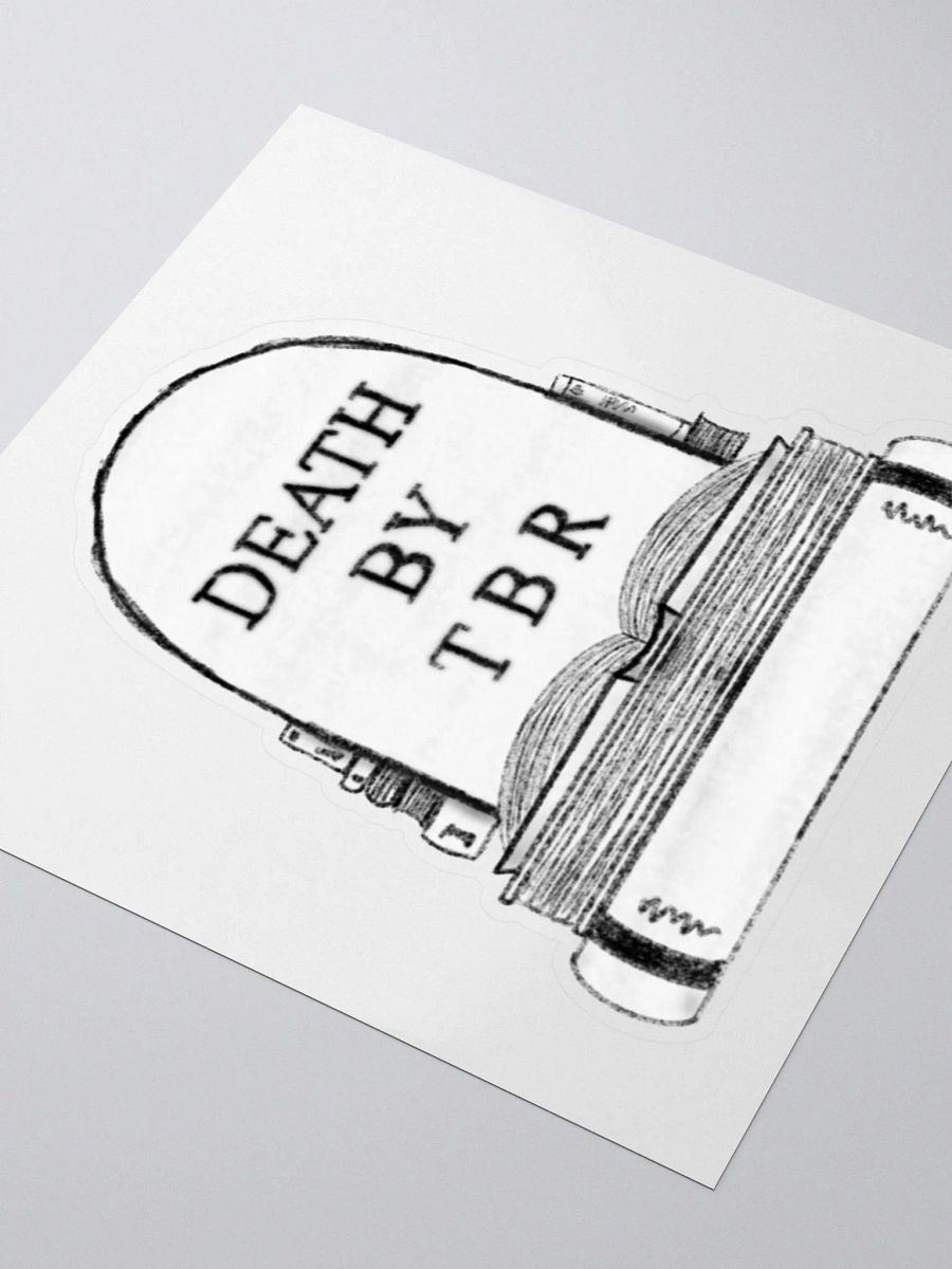 Death By TBR Sticker product image (3)