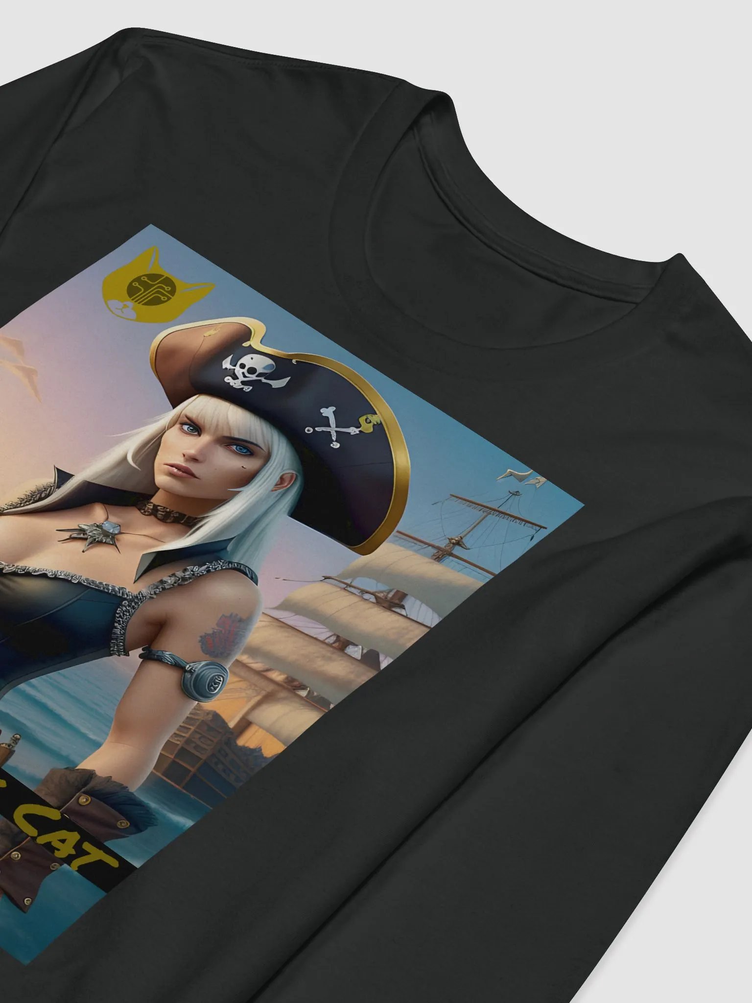 PIRATE TWO Long Sleeved Tee (US SHIPPING) product image (3)