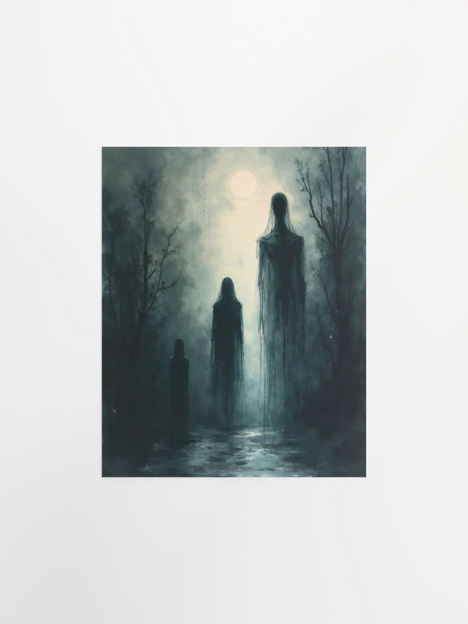 Shadowy Forest Spirits Poster product image (6)