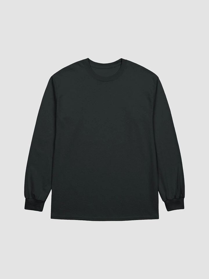 You Matter : - ) Full Back Print Design Ultra Cotton Long Sleeve T-Shirt - Black product image (2)